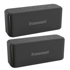 [2 Packs] Tronsmart Element Mega Pro 60W Bluetooth 5.0 Speaker SoundPulse IPX5 Voice Assistant NFC TWS Pairing