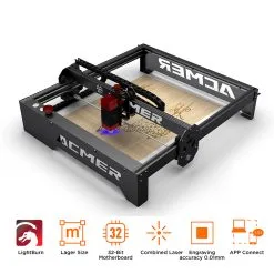 ACMER P1 10W Laser Engraver Cutter, 0.06x0.08mm Spot, 10000mm/min Engraving Speed, Offline Engraving, 32-bit Motherboard, 400x410mm 11 ACMER P1 10W Laser Engraver Cutter, 0.06x0.08mm Spot, 10000mm/min Engraving Speed, Offline Engraving, 32-bit Motherboard, 400x410mm -Headphones & Earphones shop ACMER P1 10W Laser Engraver Cutter 517812 3