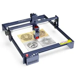 ATOMSTACK A5 M50 Laser Cutter Engraver, 5-5.5W Optical Power, 40W Electric Power, Fixed Focus, Quadruple Lens Compression Spot, Cut 15mm Wood, 410x400mm -Headphones & Earphones shop ATOMSTACK A5 M50 Laser Cutter and Engraver US Plug 511235 4