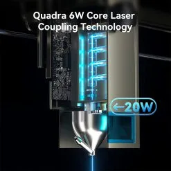 ATOMSTACK S20 Pro 20W Laser Engraver Cutter With Air Assist Kits, Focus-Free, Quad-core Diode Laser, 0.08 X 0.1mm Compressed Spot, Offline Engraving, 400x400mm 10 ATOMSTACK S20 Pro 20W Laser Engraver Cutter With Air Assist Kits, Focus-Free, Quad-core Diode Laser, 0.08 X 0.1mm Compressed Spot, Offline Engraving, 400x400mm -Headphones & Earphones shop ATOMSTACK S20 PRO Laser Cutter and Engraver US Plug 514557 2