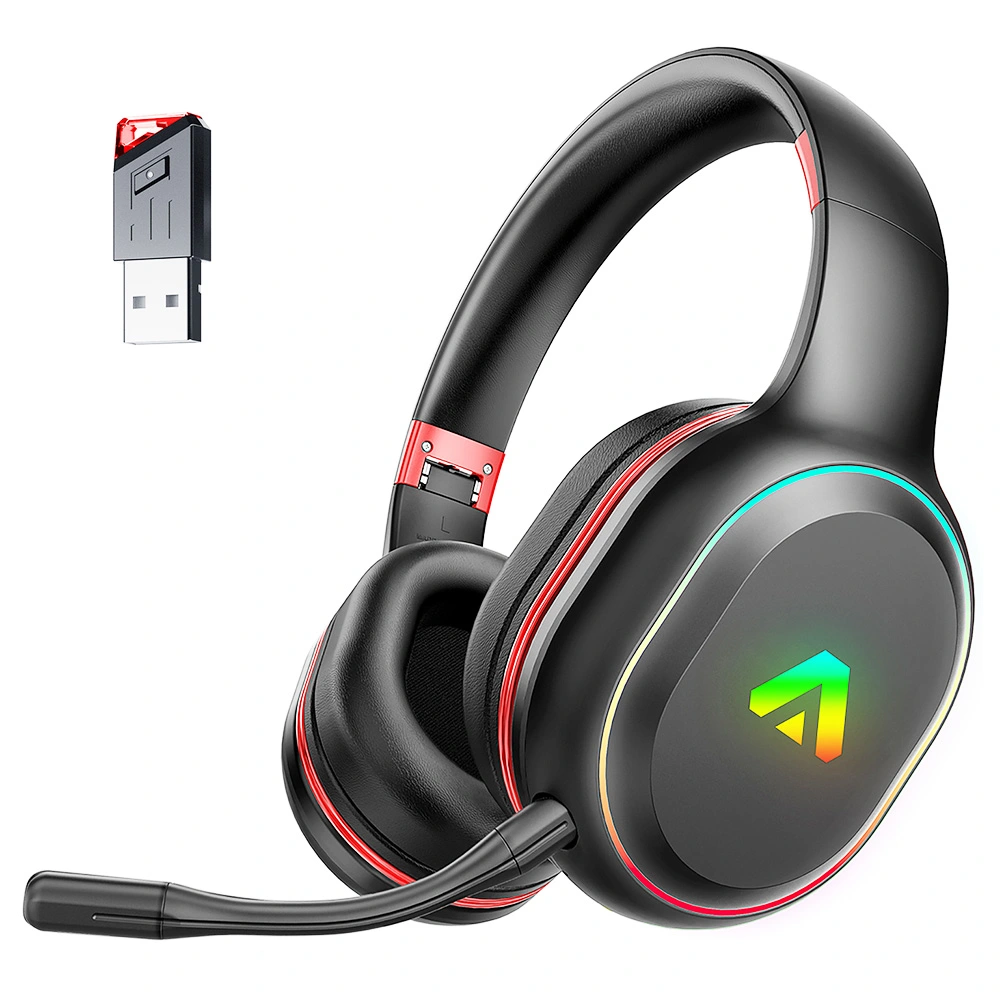 Acclamator AG-03 Wireless Bluetooth Gaming Headset Foldable With Vibration Sound Effect Led Gradient 4 Acclamator AG-03 Wireless Bluetooth Gaming Headset Foldable With Vibration Sound Effect Led Gradient - Image 2