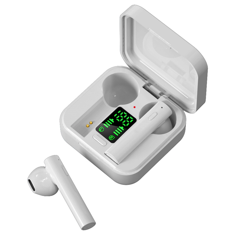 Air 6 Pro TWS Earphones Charging Case With LED Display IPX4 Water Resistant Auto Connect Voice Assistant 6 Air 6 Pro TWS Earphones Charging Case With LED Display IPX4 Water Resistant Auto Connect Voice Assistant - Image 4