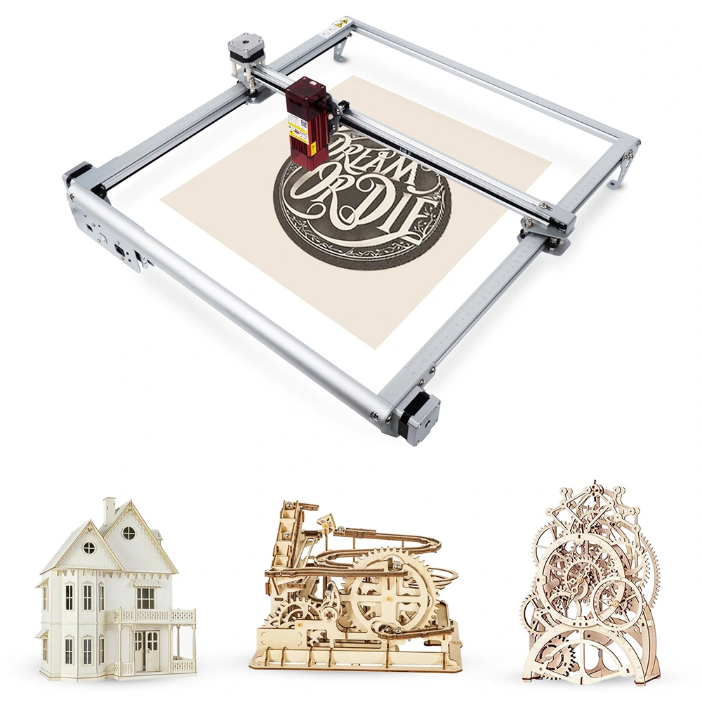 Aufero Laser 2 LU2-4 LF Laser Engraving Machine, 32Bit Motherboard, Optically Compressed Laser, 10,000mm/min, 24V/2A, High Precision 5 Aufero Laser 2 LU2-4 LF Laser Engraving Machine, 32Bit Motherboard, Optically Compressed Laser, 10,000mm/min, 24V/2A, High Precision - Image 3