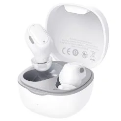 Baseus WM01 TWS Wireless Earphone Bluetooth 5.0 HD Headphones Touch Control Earbuds For IOS/Android - White
