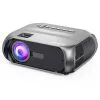Bomaker S5 Projector Native 720P 150 ANSI Lumens Wi-Fi Screen Mirroring Bluetooth Speakers - Gray 2 Bomaker S5 Projector Native 720P 150 ANSI Lumens Wi-Fi Screen Mirroring Bluetooth Speakers - Gray -Headphones & Earphones shop Bomaker S5 720P Projector Gray 495951 0