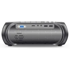 Bomaker S5 Projector Native 720P 150 ANSI Lumens Wi-Fi Screen Mirroring Bluetooth Speakers - Gray -Headphones & Earphones shop Bomaker S5 720P Projector Gray 495951 2 2