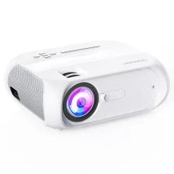 Bomaker S5 Projector Native 720P 150 ANSI Lumens Wi-Fi Screen Mirroring Bluetooth Speakers - White 9 Bomaker S5 Projector Native 720P 150 ANSI Lumens Wi-Fi Screen Mirroring Bluetooth Speakers - White -Headphones & Earphones shop Bomaker S5 720P Projector White 495950 1 1