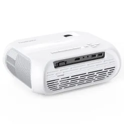 Bomaker S5 Projector Native 720P 150 ANSI Lumens Wi-Fi Screen Mirroring Bluetooth Speakers - White 11 Bomaker S5 Projector Native 720P 150 ANSI Lumens Wi-Fi Screen Mirroring Bluetooth Speakers - White -Headphones & Earphones shop Bomaker S5 720P Projector White 495950 3 1