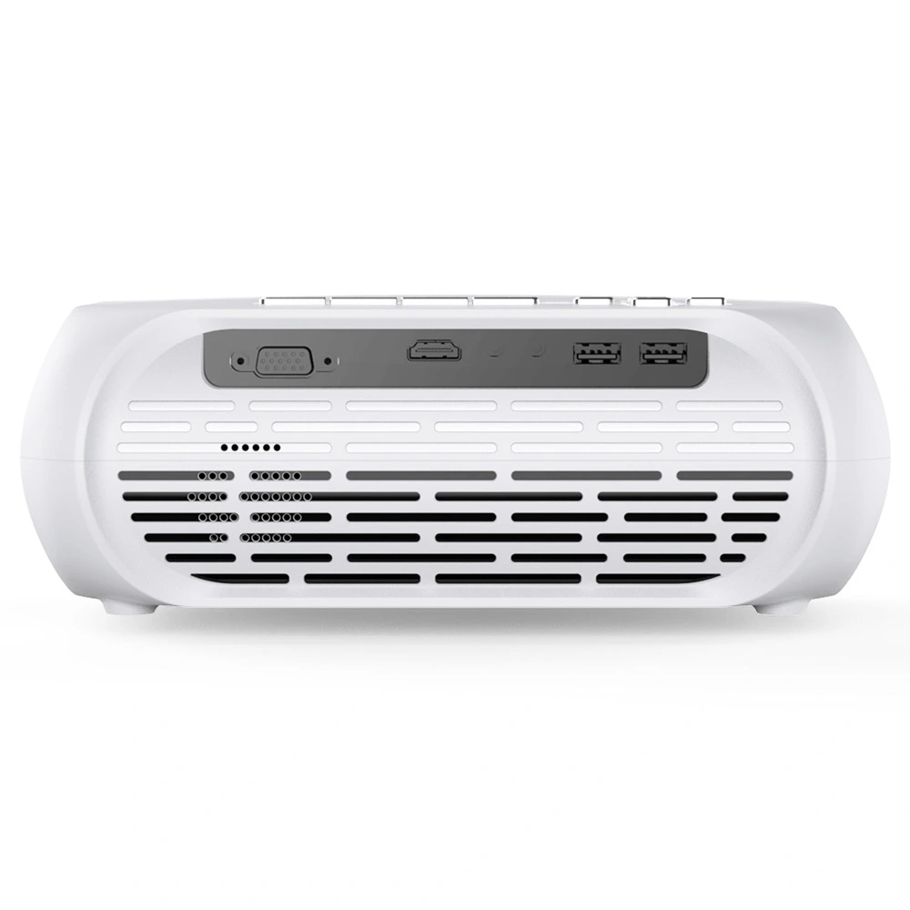 Bomaker S5 Projector Native 720P 150 ANSI Lumens Wi-Fi Screen Mirroring Bluetooth Speakers - White 8 Bomaker S5 Projector Native 720P 150 ANSI Lumens Wi-Fi Screen Mirroring Bluetooth Speakers - White - Image 6