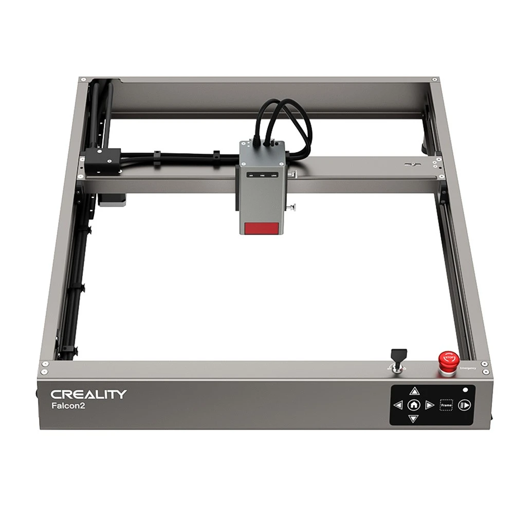 Creality Falcon2 22W Laser Engraver Cutter, Pre-assembled, Integrated Air Assist, 0.1mm Compressed Spot, 25000mm/min Engraving Speed, Triple Monitoring Systems, Offline Dynamic Preview, 400*415mm 5 Creality Falcon2 22W Laser Engraver Cutter, Pre-assembled, Integrated Air Assist, 0.1mm Compressed Spot, 25000mm/min Engraving Speed, Triple Monitoring Systems, Offline Dynamic Preview, 400*415mm - Image 3