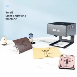DAJA DJ6 3W Mini Laser Engraver, APP Control, 80mm*80mm - EU Plug -Headphones & Earphones shop DAJA DJ6 Mini Laser Engraving Machine 496695 2