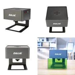 DAJA DJ6 3W Mini Laser Engraver, APP Control, 80mm*80mm - EU Plug -Headphones & Earphones shop DAJA DJ6 Mini Laser Engraving Machine 496695 4