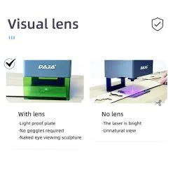 DAJA DJ6 3W Mini Laser Engraver, APP Control, 80mm*80mm - US Plug 11 DAJA DJ6 3W Mini Laser Engraver, APP Control, 80mm*80mm - US Plug -Headphones & Earphones shop DAJA DJ6 Mini Laser Engraving Machine 513539 3