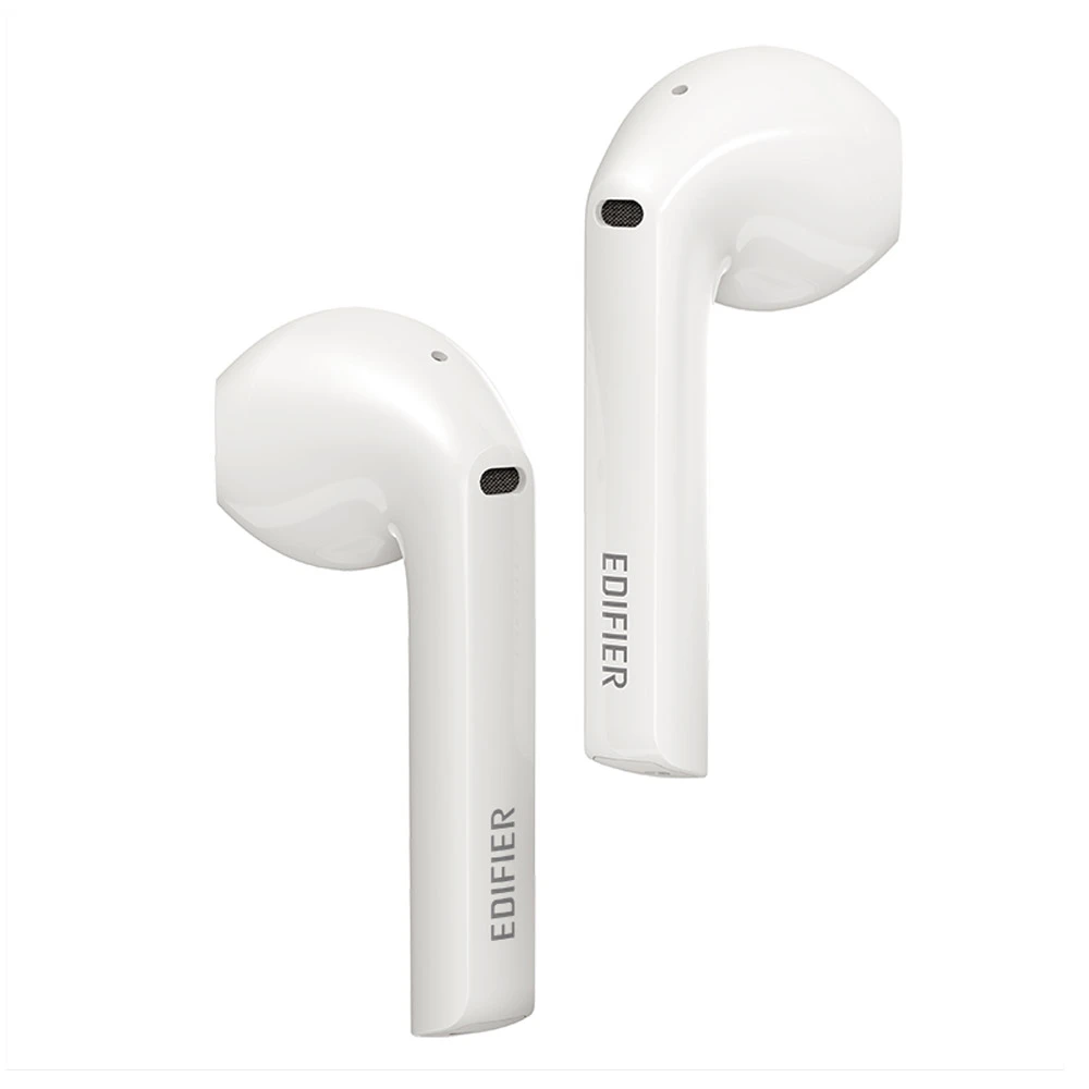 EDIFIER TWS200 Bluetooth 5.0 Earphones CVC8.0 Qualcomm QCC3020 With LDS Antenna AptX/AAC/SBC Google Assistant Siri 24Hours Playback Time - White 6 EDIFIER TWS200 Bluetooth 5.0 Earphones CVC8.0 Qualcomm QCC3020 With LDS Antenna AptX/AAC/SBC Google Assistant Siri 24Hours Playback Time - White - Image 4