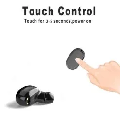 F6D TWS Earbuds Touch Bluetooth 5.0 True Wireless Stereo Headset For Sports - White -Headphones & Earphones shop F6D TWS Earbuds Touch Bluetooth 5 0 517049 3