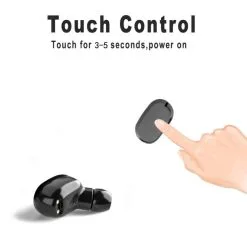 F6S Wireless TWS Bluetooth 5.2 Sports Stereo In-Ear Headphones For Sport Black 9 F6S Wireless TWS Bluetooth 5.2 Sports Stereo In-Ear Headphones For Sport Black -Headphones & Earphones shop F6S Wireless TWS Bluetooth 5 2 Sports Stereo In Ear Headphones 517046 2