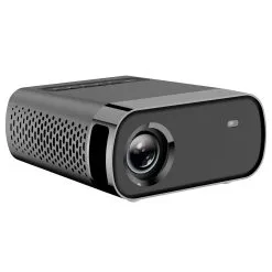 Foqucy GX100 1080P LED Projector, 1800Lumens, 2000:1 Contrast Ratio, Home Media Player - Black