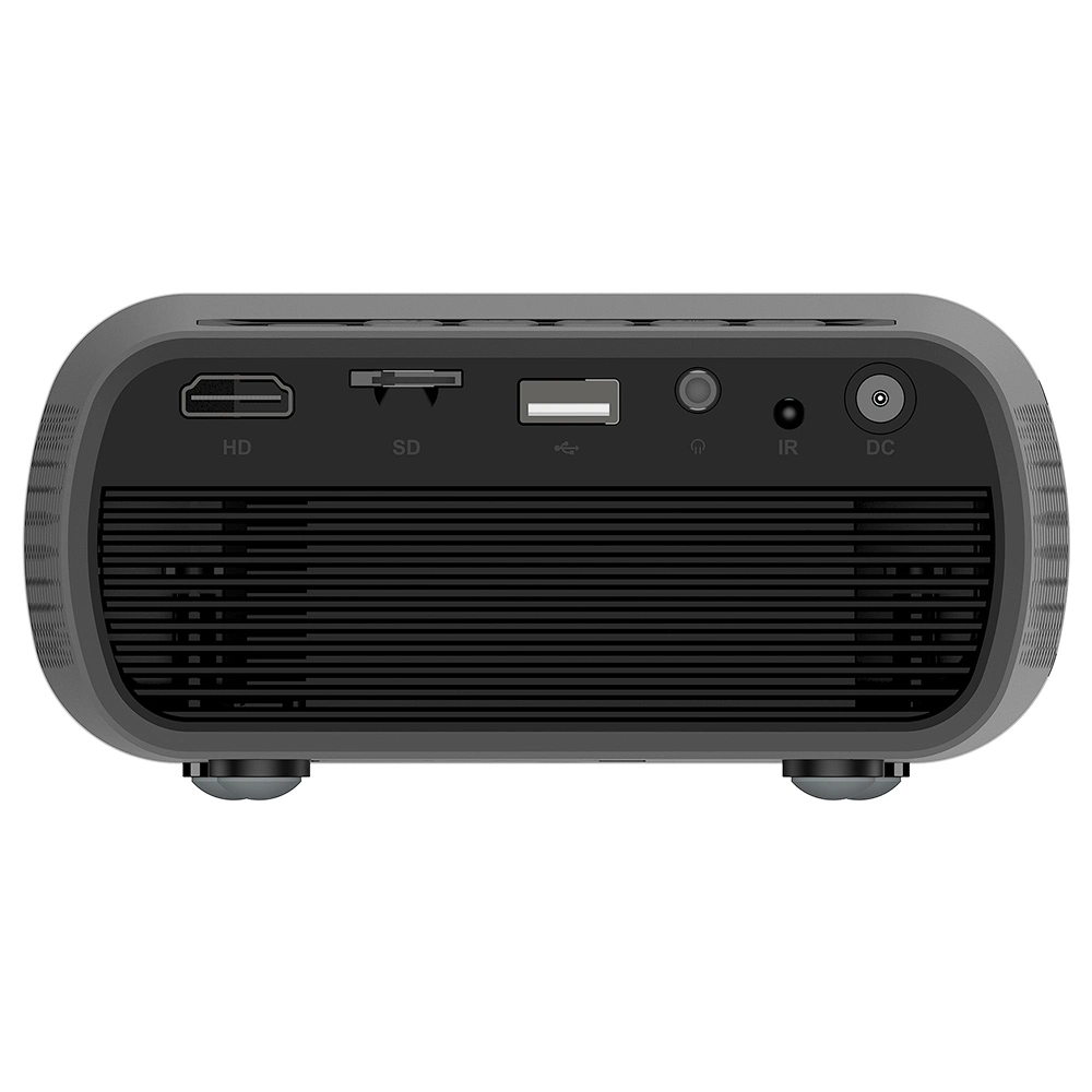 Foqucy GX100 1080P LED Projector, 1800Lumens, 2000:1 Contrast Ratio, Home Media Player - Black 7 Foqucy GX100 1080P LED Projector, 1800Lumens, 2000:1 Contrast Ratio, Home Media Player - Black - Image 5