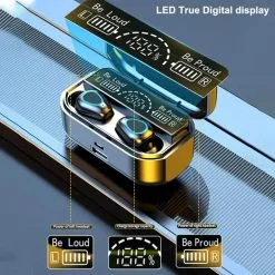 G28 TWS Wireless Bluetooth 5.2 Stereo Sports Headset With Microphone -Headphones & Earphones shop G28 TWS Wireless Bluetooth 5 2 Stereo Sports Headset with Microphone 518648 3