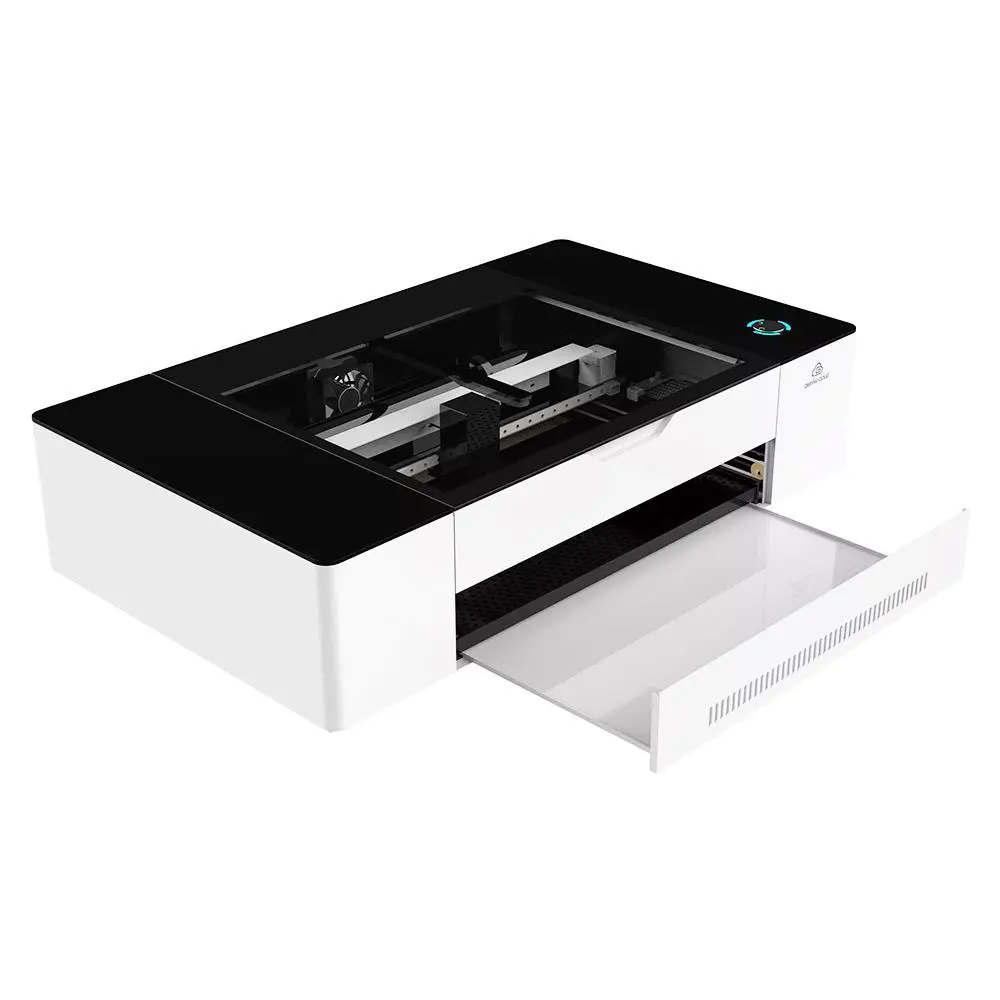 Gweike Cloud 50W Desktop Laser Cutter Engraver Without Air Filter, Cut Transparent Acrylic, 0.02mm Positioning Precision, Wi-Fi Control, Panoramic Camera, Material Recognition, 510mm*300mm 4 Gweike Cloud 50W Desktop Laser Cutter Engraver Without Air Filter, Cut Transparent Acrylic, 0.02mm Positioning Precision, Wi-Fi Control, Panoramic Camera, Material Recognition, 510mm*300mm - Image 2