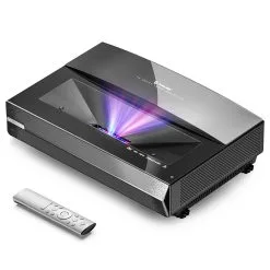 Bomaker Polaris 4K Laser Projector, 0.25:1 Ultra Short Throw, 2500 ANSI Lumens, HDR 10, MEMC, DOLBY DTS, 3GB RAM 32GB ROM