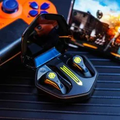 Haylou G3 TWS Gaming Earbuds, RGB Light, 13mm Dynamic Driver, Cinema / Music Mode, 20H Battery Life, Call Noise Cancellation -Headphones & Earphones shop Haylou G3 TWS Earphone with RGB Light Professional Gaming Mode 518230 5