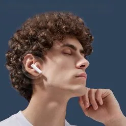 Haylou MoriPods Qualcomm QCC3040 TWS Earbuds Bluetooth5.2 AptX Adaptive AAC SBC CVC8.0 4 Microphones - White -Headphones & Earphones shop Haylou MoriPods Qualcomm QCC3040 Earbuds Qualcomm aptX Adaptive White 459956 2 1