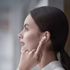 Haylou MoriPods Qualcomm QCC3040 TWS Earbuds Bluetooth5.2 AptX Adaptive AAC SBC CVC8.0 4 Microphones - White -Headphones & Earphones shop Haylou MoriPods Qualcomm QCC3040 Earbuds Qualcomm aptX Adaptive White 459956 3