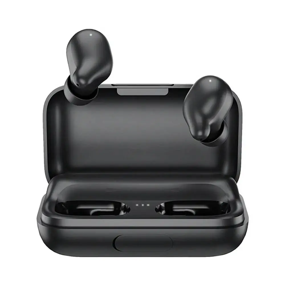 Haylou T15 Bluetooth 5.0 True Wireless Earbuds Realtek 8763VXP Google Assistant Siri 60 Hours Playtime Use Independently 2200mAh Charging Case - Black 3 Haylou T15 Bluetooth 5.0 True Wireless Earbuds Realtek 8763VXP Google Assistant Siri 60 Hours Playtime Use Independently 2200mAh Charging Case - Black