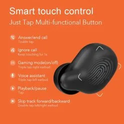 Haylou T15 Bluetooth 5.0 True Wireless Earbuds Realtek 8763VXP Google Assistant Siri 60 Hours Playtime Use Independently 2200mAh Charging Case - Black 13 Haylou T15 Bluetooth 5.0 True Wireless Earbuds Realtek 8763VXP Google Assistant Siri 60 Hours Playtime Use Independently 2200mAh Charging Case - Black -Headphones & Earphones shop Haylou T15 Bluetooth5 0 TWS Earbuds 895463 1 1
