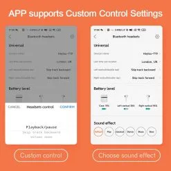 Haylou T19 Qualcomm 3020 Bluetooth 5.0 TWS Earphones AptX AAC Pop Up Pairing APP Control Noise Canceling Wireless Charging In-ear Detection -Headphones & Earphones shop Haylou T19 TWS Bluetooth Earphones 908007