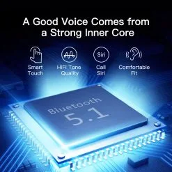 KUMI X2 Pro TWS Bluetooth 5.1 Gaming Earphone With One Touch Key True Wireless Earbuds - Black -Headphones & Earphones shop KUMI X2 Pro TWS Bluetooth 5 1 Gaming Earphone Black 499742 4