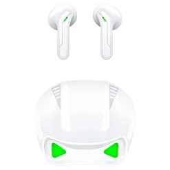 KUMI X2 Pro TWS Bluetooth 5.1 Gaming Earphone With One Touch Key True Wireless Earbuds - White