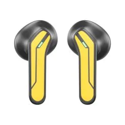 KUMI X2 Pro TWS Bluetooth 5.1 Gaming Earphone With One Touch Key True Wireless Earbuds - Yellow -Headphones & Earphones shop KUMI X2 Pro TWS Bluetooth 5 1 Gaming Earphone Yellow 499740 4