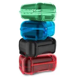 KZ ABS Protective Case For Earphone Storage Portable - Black -Headphones & Earphones shop KZ ABS Protective Case for Earphone Storage Portable Black 498146 3