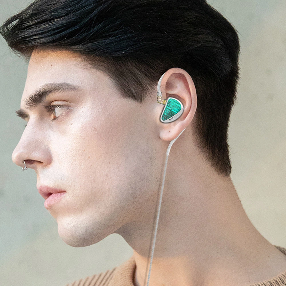 KZ AS16 Pro Wired Earphone In-Ear Balance Armature For Sports With Microphone - Cyan 8 KZ AS16 Pro Wired Earphone In-Ear Balance Armature For Sports With Microphone - Cyan - Image 6