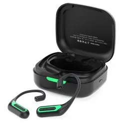 KZ AZ10 Upgrade Wireless Bluetooth Module 5.2 Ear Hook For HiFi Headset For Sports Noise Cancelling - Black