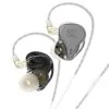 KZ DQ6S Metal Wired Earphones In-Ear Noice Cancelling Sport HiFi With Mic - Black -Headphones & Earphones shop KZ DQ6S Metal Wired Earphones In Ear with Mic Black 498126 0