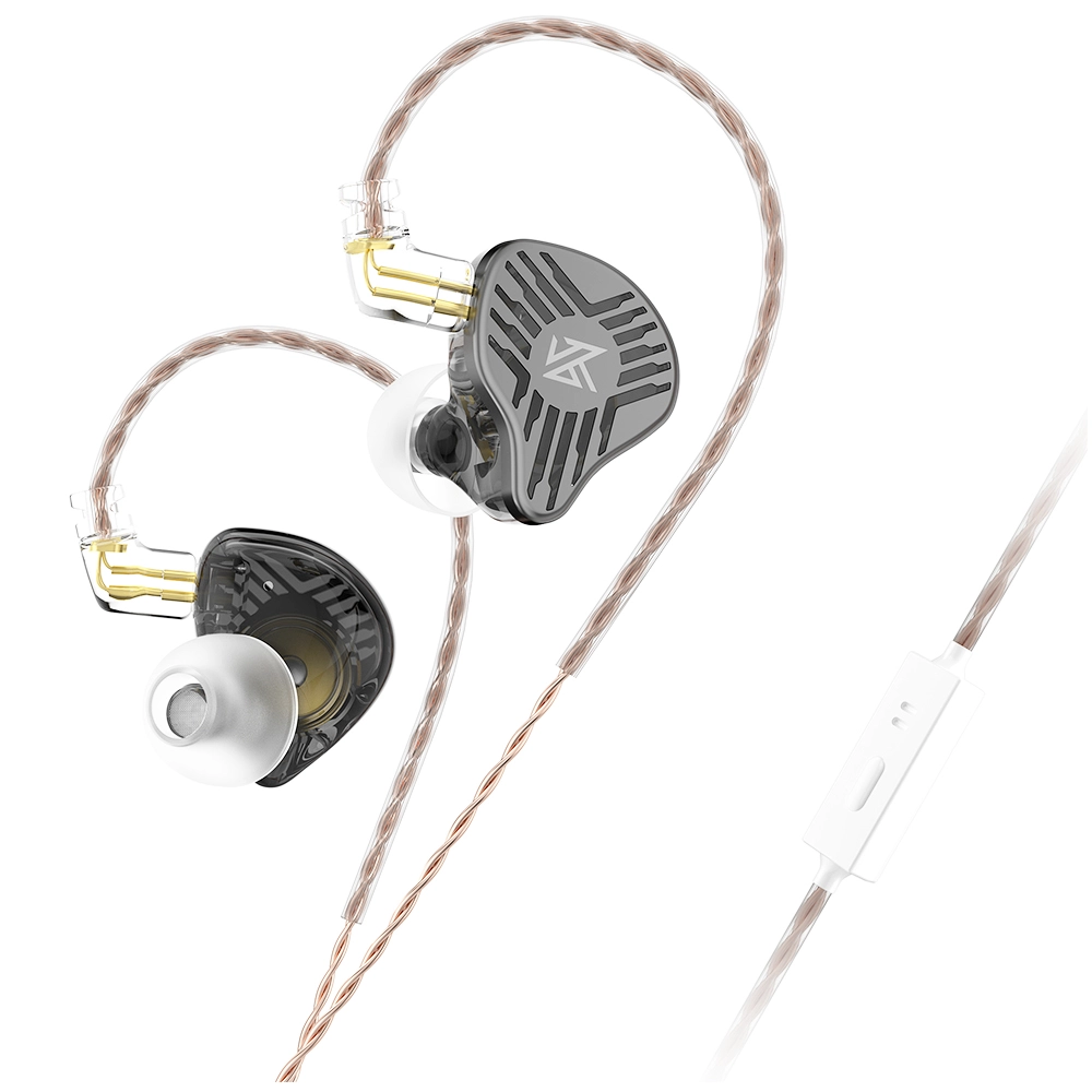 KZ EDS Wired Earphones In-Ear Dual Magnetic Dynamic Drivers HiFi In Ear With Mic For Musician Audiophile - Black 3 KZ EDS Wired Earphones In-Ear Dual Magnetic Dynamic Drivers HiFi In Ear With Mic For Musician Audiophile - Black