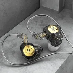 KZ EDX Pro In Ear Wired Earphones HiFi Bass Monitor Headset Noise Cancelling With Mic- Black 13 KZ EDX Pro In Ear Wired Earphones HiFi Bass Monitor Headset Noise Cancelling With Mic- Black -Headphones & Earphones shop KZ EDX Pro Wired Earphone In ear with Mic Black 498138 5