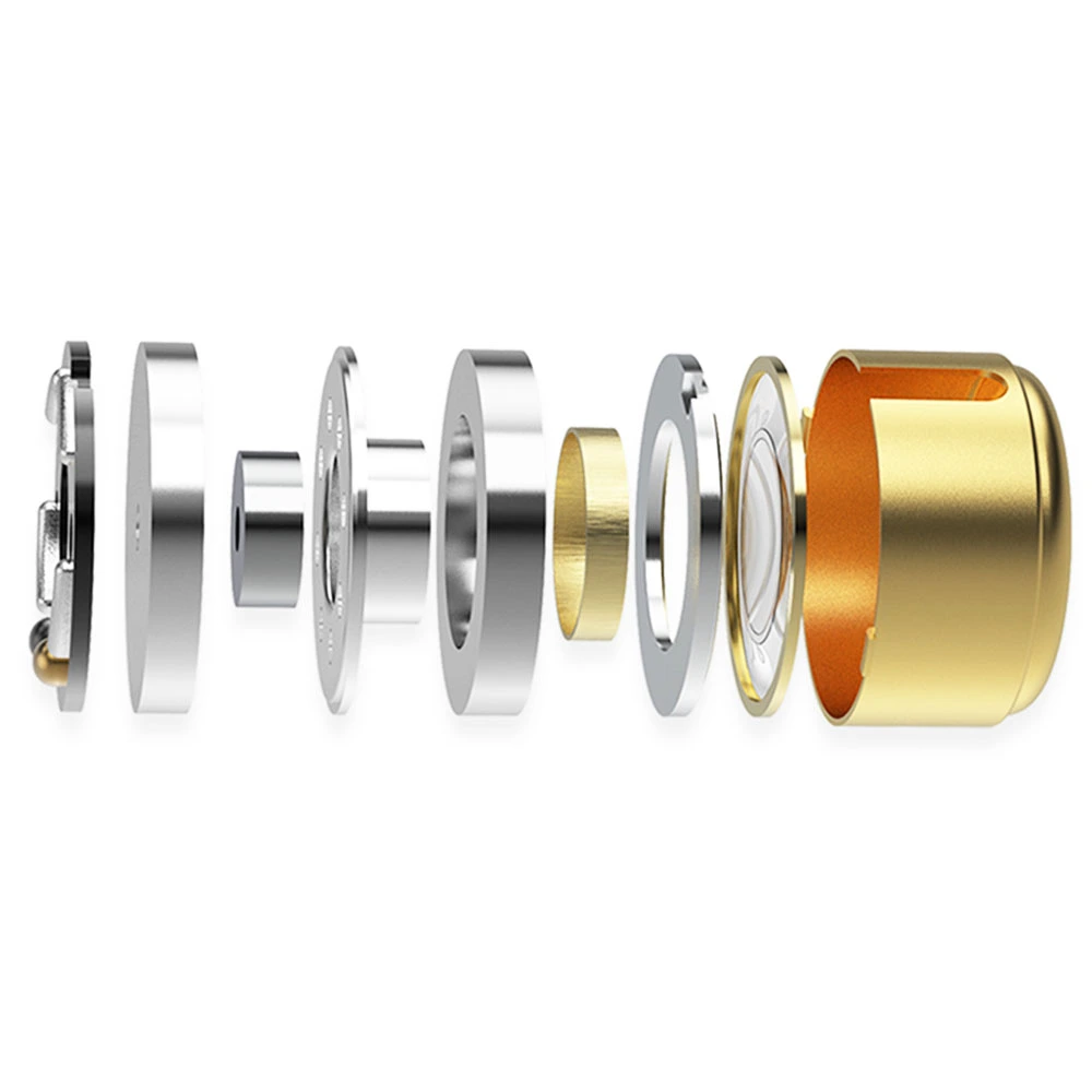 KZ EDX Pro In Ear Wired Earphones HiFi Bass Monitor Headset Noise Cancelling With Mic- Cyan 6 KZ EDX Pro In Ear Wired Earphones HiFi Bass Monitor Headset Noise Cancelling With Mic- Cyan - Image 4