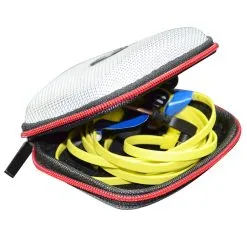 KZ EVA Protective Case For Earphone Storage Portable - Silver -Headphones & Earphones shop KZ EVA Protective Case for Earphone Storage Portable Silver 498142 2