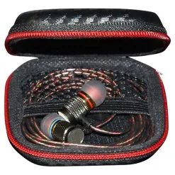 KZ Square Case Protective Bag For Earphone Storage Portable - Black 30 KZ Square Case Protective Bag For Earphone Storage Portable - Black -Headphones & Earphones shop KZ Square Case Protective Bag for Earphone Storage Portable Black 498150 2