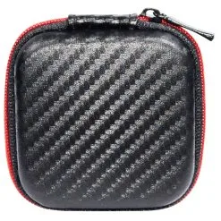 KZ Square Case Protective Bag For Earphone Storage Portable - Black 33 KZ Square Case Protective Bag For Earphone Storage Portable - Black -Headphones & Earphones shop KZ Square Case Protective Bag for Earphone Storage Portable Black 498150 5