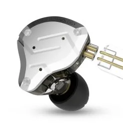 KZ ZS10 Pro Wired Earphone 4BA+1DD Hybrid Technology In-ear HiFi Bass Game Headset With Mic - Black 9 KZ ZS10 Pro Wired Earphone 4BA+1DD Hybrid Technology In-ear HiFi Bass Game Headset With Mic - Black -Headphones & Earphones shop KZ ZS10 Pro Wired Earphone 4BA 1DD Hybrid Technology with Mic Black 498095 2