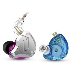 KZ ZS10 Pro Wired Earphone 4BA+1DD Hybrid Technology In-ear HiFi Bass Game Headset With Mic - Blue 12 KZ ZS10 Pro Wired Earphone 4BA+1DD Hybrid Technology In-ear HiFi Bass Game Headset With Mic - Blue -Headphones & Earphones shop KZ ZS10 Pro Wired Earphone 4BA 1DD Hybrid Technology with Mic Blue 498097 4