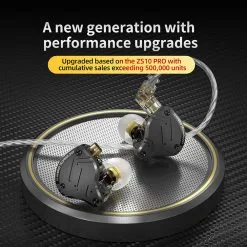 KZ ZS10 Pro X Wired Earphone In-Ear Hybrid Technology For Sports With Microphone 13 KZ ZS10 Pro X Wired Earphone In-Ear Hybrid Technology For Sports With Microphone -Headphones & Earphones shop KZ ZS10 Pro X Wired Earphone 517155 5