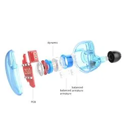 KZ ZS10 Wired Earphone 4BA+1DD Hybrid Technology In-ear HiFi Bass Game Headset - With Mic Black 13 KZ ZS10 Wired Earphone 4BA+1DD Hybrid Technology In-ear HiFi Bass Game Headset - With Mic Black -Headphones & Earphones shop KZ ZS10 Wired Earphone 4BA 1DD Hybrid Technology with Mic Black 498092 5