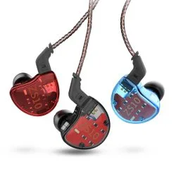 KZ ZS10 Wired Earphone 4BA+1DD Hybrid Technology In-ear HiFi Bass Game Headset -with Mic Red -Headphones & Earphones shop KZ ZS10 Wired Earphone 4BA 1DD Hybrid Technology with Mic Red 498094 3