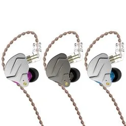 KZ ZSN Pro Wired Earphone Hybrid Technology In-ear HiFi Bass Earbuds With Mic - Grey 9 KZ ZSN Pro Wired Earphone Hybrid Technology In-ear HiFi Bass Earbuds With Mic - Grey -Headphones & Earphones shop KZ ZSN Pro Wired Earphone with Mic Grey 498100 2